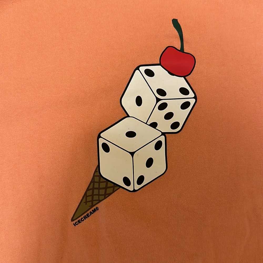 Billionaires Boys Club Icecream orange t-shirt